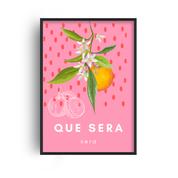 Que Sera Floral Print | Boho Decor