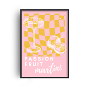 Passion Fruit Martini Print | Cocktail Prints