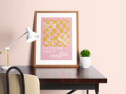 Passion Fruit Martini Print | Cocktail Prints