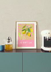 C'est La Vie French Quote Print | French Phrases