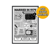 Married in 1979 | 55th Wedding Anniversary Gifts