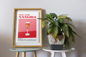 Sangria Print | Cocktail Prints