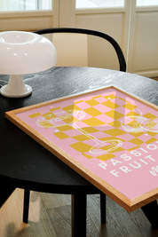 Passion Fruit Martini Print | Cocktail Prints