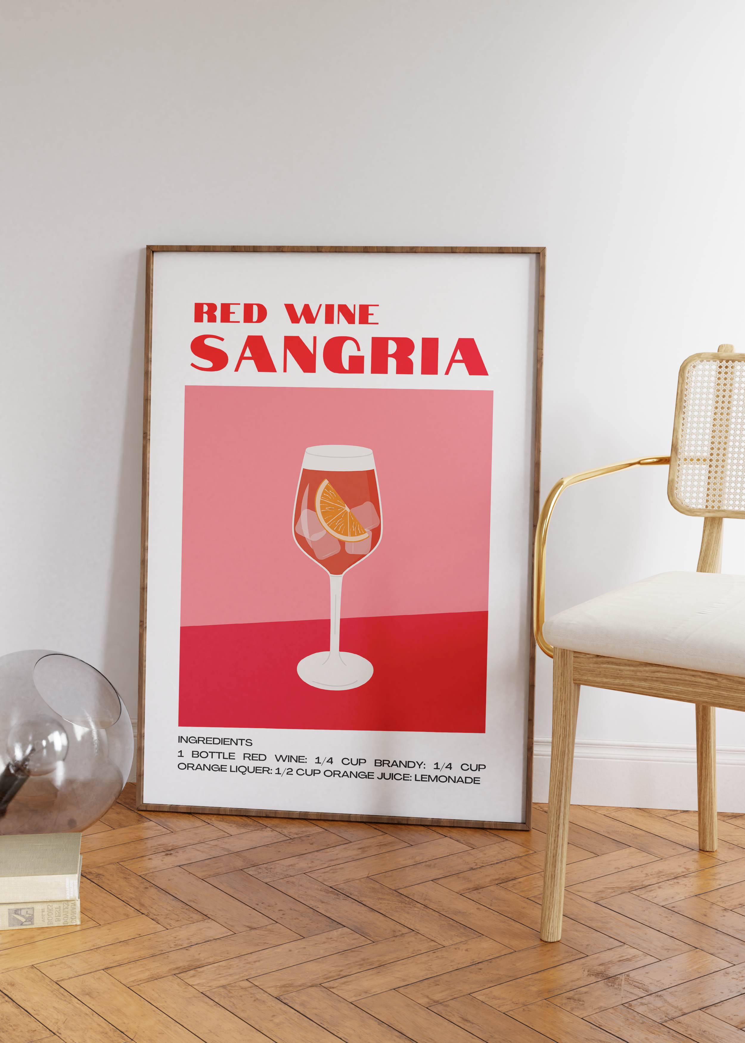 Sangria Print | Cocktail Prints