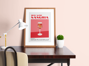 Sangria Print | Cocktail Prints