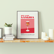 Sangria Print | Cocktail Prints